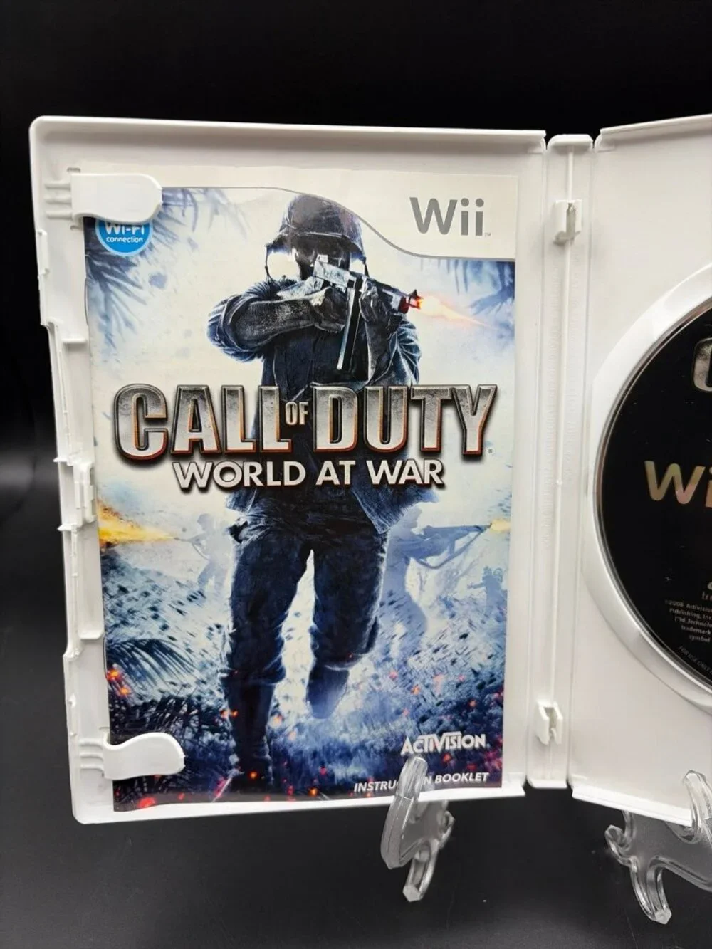 Call of Duty World at War Nintendo Wii Complete CIB Tested